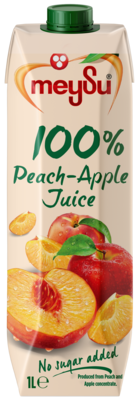 100 Peach Apple Juice 1 Litre